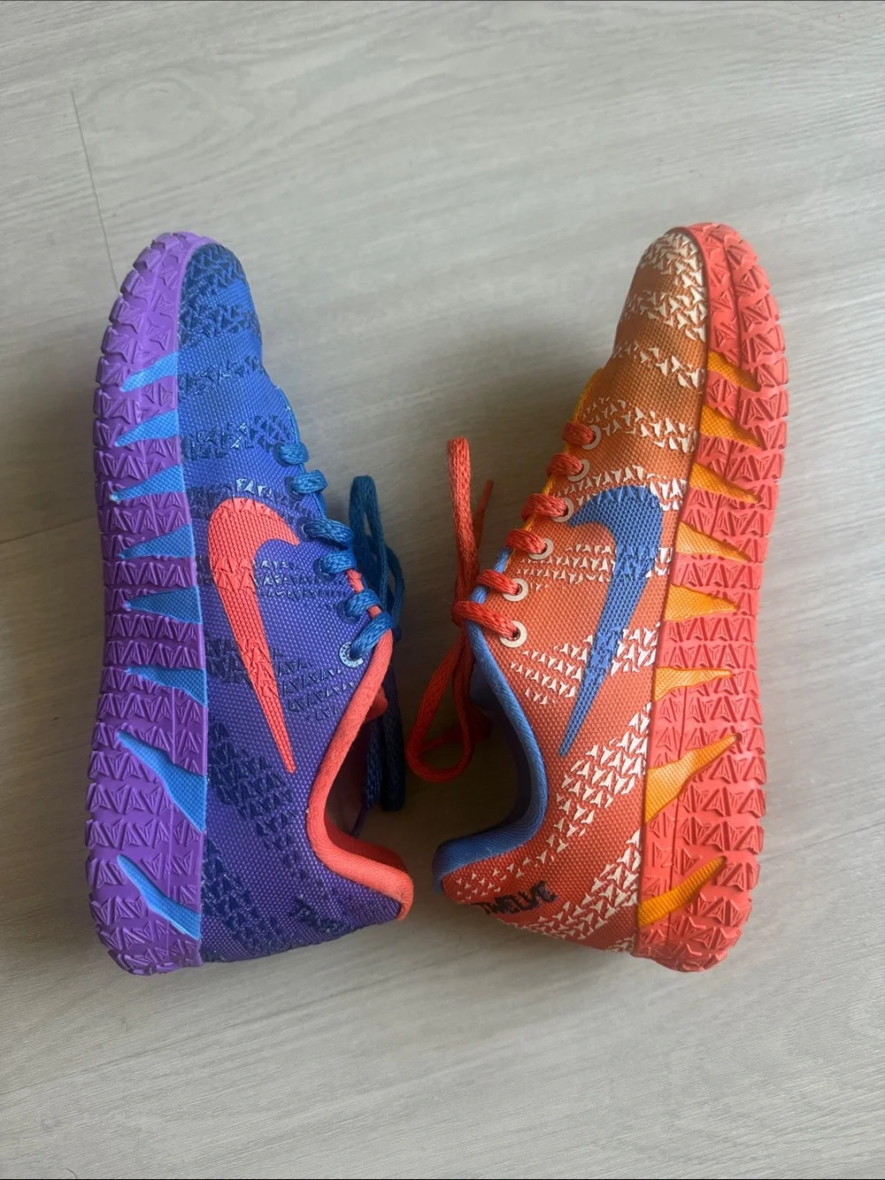 Nike Ja 3 KC Boys basketball Shoes - Blue & Orange